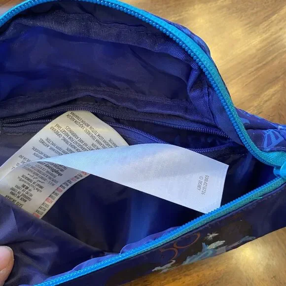 Walt Disney World 50th Anniversary Belt Bag Hip Shoulder Waist Fanny Pack Blue - Picture 7 of 8